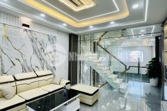 Siêu phẩm tân thới hiệp quận 12 nhà mới 61m2, 5 tầng hẻm nhựa 6m chỉ 6 tỷ 600