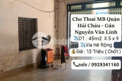 Cho thuê mb 45m2 trung tâm gần nguyễn văn linh