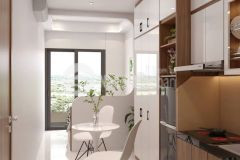 Nhà đẹp ngõ hoàng mai, giá 15.4 tỷ, 54m2x6t, kd, lô góc, ô tô đỗ