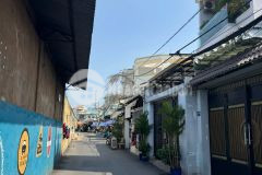 Nhà cấp 4 mặt tiền đường số tây hòa, phước long a, q9, dt 75m, 6tỷ, tl.