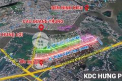 Cặp nền góc 2 mặt tiền đường b12 đường b24 kdc hưng phú, cái răng, cần thơ gi.á 13 t.ỷ 990 triệ