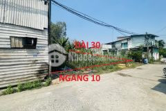 Bán gấp giảm 400tr đất đông thạnh, hóc môn, 300m2 ngang 10m full thổ chỉ 6 tỷ 900