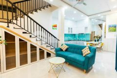 Nhà 2 tầng 83m2 mặt tiền 5m sát lê văn việt tp thủ đức. nhỉnh