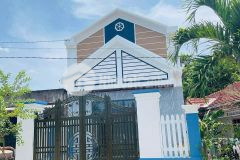 Bán nhà bình lộc thôn nghiệp thành mới xây mặt tiền đường liên xã view sông cực mát