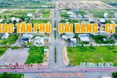 Bán nền 90m2 đường a4 kdc tân phú, cái răng, tp. cần thơ. đoạn bên phải kdc tân phú
