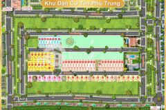 Nền đất lớn 107m² 5x21.4, sổ riêng khu dân cư phát triển giá chỉ 2.3 tỷ.