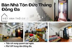 Bán nhà phố tôn đức thắng, sổ vuông đẹp, lô góc hai thoáng, 42mx4t, giá 7.5 tỷ, lh 0396935190.