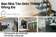 Bán nhà phố tôn đức thắng, nội thất đẹp, 5 phòng ngủ, 40mx4t, giá 7.2 tỷ, lh 0396935190.