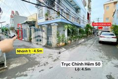 Bán nền hẻm 50 trần hoàng na gần đường 30 tháng 4 thông ra hẻm 216 giá 2,65 tỷ