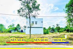 Bán cặp nền liền kề có hẻm hông 2 mét kdc hồng loan vị trí đẹp, nhà cửa đông đúc cái răng ct