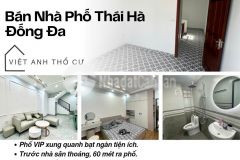 Bán nhà phố thái hà, trước nhà sân thoáng, 60 mét ra phố, 38mx5t, giá 7.7 tỷ, lh 0396935190.