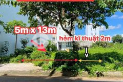 Cg bán nền 65m² có hẻm hông 2m đầu đường số 7a khu văn hoá tây đô hưng thạnh cái răng cần