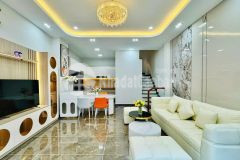 Gò dầu, tân phú 3 tầng mới đẹp 4,5x12m gần siêu thị aeon hẻm an ninh, dân trí