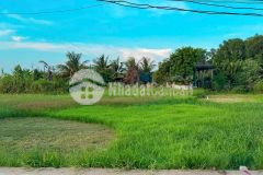 Bán nền thổ đối diện khu công nghiệp an nhựt tân dt 5.4m x 22.39m 120m2 gía 395tr