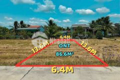 Đất thổ cư đường bê tông 6m của xã bình trình đông dt 7m x 13m 96m2 giá 425tr