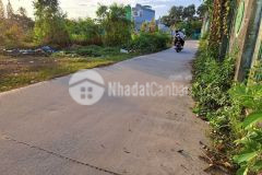 200m2 thổ hẻm khu vực 4, thị trấn đức hòa giá 1,05 tỷ