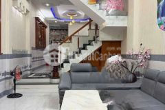 Siêu phẩm nhà phố, 90m2 4 tầng huỳnh thị hai, quận 12 ô tô ngủ trong nhà, chỉ nhỉnh 5 tỷ