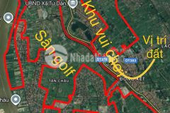 Duy nhất lô đât cưc re đê đâu tư, trục chính đấu giá khoai châu, hưng yên,90m2, hơn 10trm2