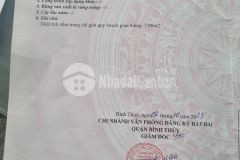 Bán nhà mặt tiền đường lê thị hồng gấm giá bán dưới 2,5 tỷ