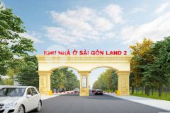 Bán đất nền khu nhà ở sài gòn land 2, 95 m2, giá chỉ hơn 1 tỷ, thanh toán 320tr, sang tên ngay