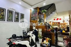 Bán nhà hẻm xe hơi lạc long quân, tân bình, 4 tầng, 48m2, 4pn, sổ vuông, 6.85 tỷ