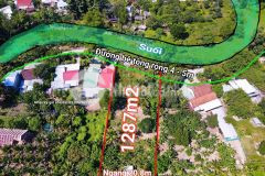 Bán đất diên hoà thôn quang thạnh view suối cực thoáng mát phù hợp xây nhà vườn nghỉ dưỡng