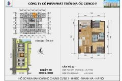 Chính chủ bán căn hộ 66m² 2 phòng ngủ full nội thất tại kđt thanh hà cienco 5