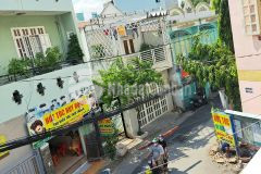 Nhà mặt tiền gò vấp đường số 6 ngang 4m dài 11m shcn 44m2 trệt lầu hc đủ......