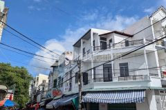 Cg. nhà góc 2 mặt tiền, 1 trệt 1 lầu, ngay trung tâm chợ an khánh, kế bên đại học y dược