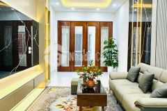 Bán nhà phố tân mai lô góc dt 38m 5t xây mới tặng full nội thất giá 7.4 tỷ sđcc, oto sát nhà