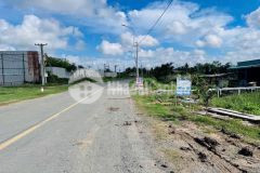 Bán đất thổ cư mt đê bao đối diện công ty, xí nghiệp 13x35 giá 3tỷ100tr