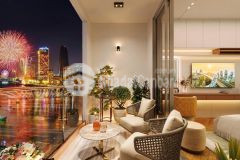 Hot căn hoa hậu view sông biển cạnh khán đài pháo hoa diff kiệt tác peninsula