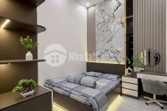 Nhà trệt 2 làu mới đẹp sang xịn mịn thuộc kdc hồng loan