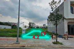 Bán đất mt đường f7, bửu long gđ 3, biên hòa 4,2 x 19, giá 3,39 tỷ.