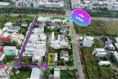 Chủ cần bán cặp nền góc 184,6m² đường số 4 11 kdc long thịnh, cái răng, tpct