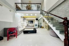 Bán nhà mặt tiền khu dân cư phường 9 vĩnh long tặng nội thất