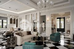 Biệt thự làng việt kiều châu âu view công viên gần phố nguyễn vân lộc 180m2 chỉ 4x tỷ. 09689626116