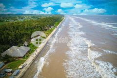 Anh em gửi bán miếng đất 600m2 full thổ mặt tiền đường vào khu du lịch biển ba động, thị xã duyên hả