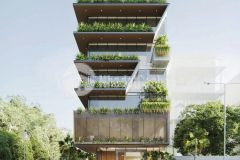 Bán toà văn phòng nguyễn hoàng tôn xuân la, 170m2 10 tầng, mt 8m, 92 tỷ