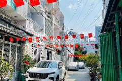 Bán nhà gò vấp, 3 tầng hẻm 6m lê đức thọ, p6,ô tô ngủ trong nhà, 6.68 tỷ tl