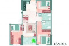 Căn góc 2pn view đẹp, hướng sông đồng nai, view landmark81, hé lộ căn 3pn cực hiếm