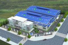 Cho thuê kho, nhà xưởng 1100m² tại kcn hoà cầm giá chỉ 55km²