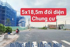 Cg bán nền 92,5m² đường số 5 kdc đông phú, châu thành, hậu giang đối diện chung cư đang xây