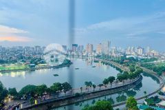 Căn hộ cc 2 ngủ 2 wc 65m2 sổ đỏ view hồ cực chill tại kđt linh đàm