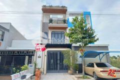 Bán căn nhà đẹp 1 trệt 2 lầu sân thượng mới 100 đường a3 kdc phú an, phú thứ, cái răng, tp ct