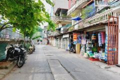 Bán đất tặng nhà 3t mặt phố nguyễn khoái quận hai bà 83m 3t 11tỷ đầu tư cho thuê