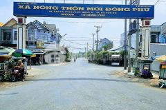 Nền đẹp hướng đông bắc bá.n nền 100m² đường số 7 kdc đông phú, châu thành, hậu giang