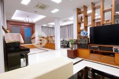 Bán biệt thự bắc linh đàm, lô góc hai mặt đường ô tô, 5 tầng thang máy x 230m2, kinh doanh.