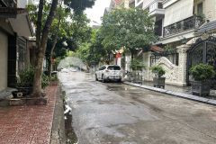 Biệt thự phố tam trinh hoàng mai, 4 tầng x 160m2 x mt 10m, hai thoáng, đường 3 ôtô thông.