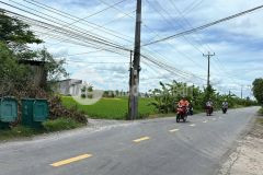 Bán nền thổ lúa 633m2 lúa 150m2 thổ ngay ngã 4 lạc tấn tại tân trụ long an